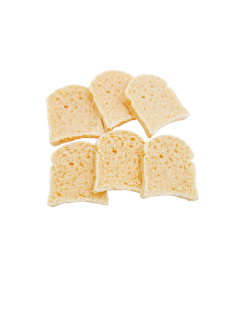 Bread Slice Wax Embeds